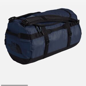 The North Face Navy Blue Duffel with Black Accents